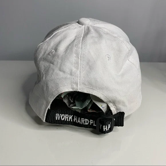 Work Hard Play Harder Dad Cap - Picture 2 of 3